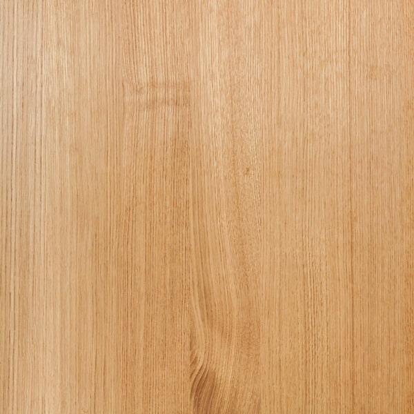 showing the grain of finished oak