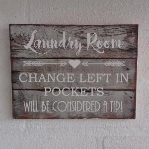 a shabby chic sign