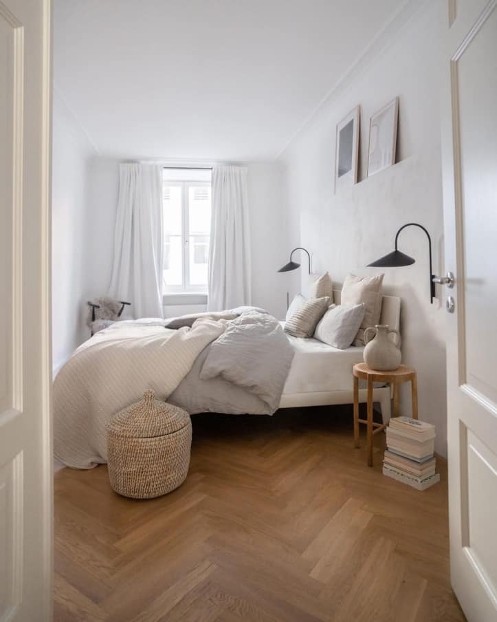 Scandinavian Interior Bedroom Full